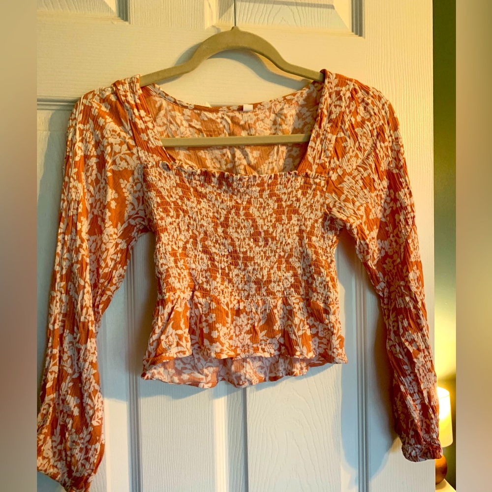 Crop too long sleeve